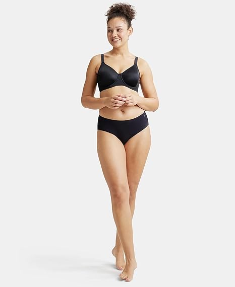 Jockey 1855 Women’s Underwired Minimizer Bra – Full Coverage with Broad Wings & Soft Microfiber